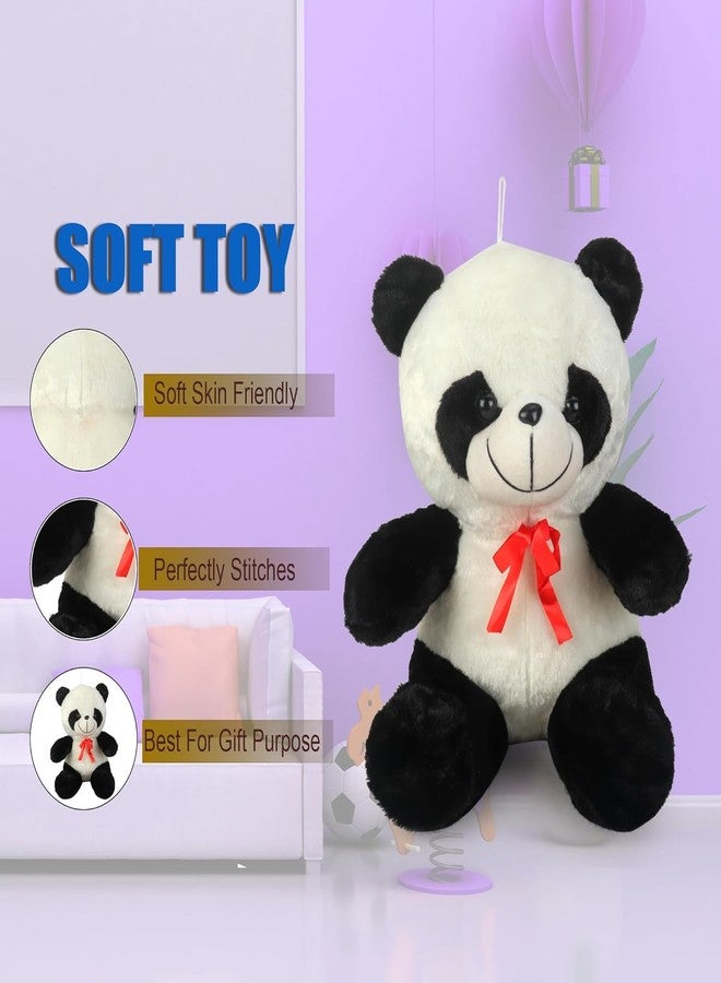DTR CreationCute Panda Toy Gift Birthday Soft Stuffed Animal (White,Black) - 26 cmCute Panda Toy Gift Birthday Soft Stuffed Animal (White,Black) - 27 cm - Image 4